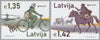 #1048-1049 Latvia - 2020 Europa: Ancient Postal Routes (MNH)