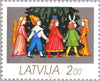 #336-339 Latvia - Christmas (MNH)