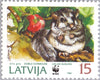 #381-384 Latvia - World Wildlife Fund: Dormouse (MNH)