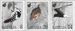 #396-398 Latvia - European Nature Conservation Year (MNH)
