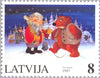#458-460 Latvia - Christmas Type of 1996 (MNH)