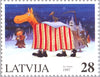 #458-460 Latvia - Christmas Type of 1996 (MNH)