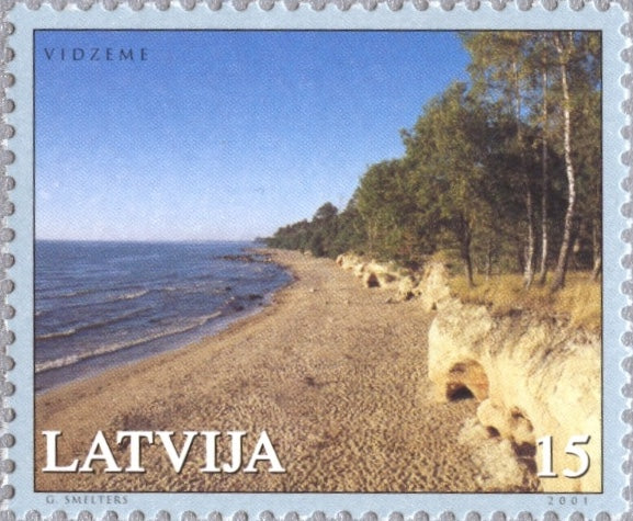 #534 Latvia - Baltic Coast Landscapes (MNH)