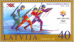 #546 Latvia - 2002 Winter Olympics, Salt Lake City (MNH)