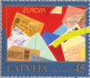 #707-708 Latvia - 2008 Europa: Writing Letters (MNH)