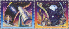 #732-733 Latvia - 2009 Europa: Astronomy, Set of 2 (MNH)
