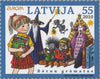 #758a-759a Latvia - 2010 Europa: Children's Books, Tete Beche Pairs (MNH)
