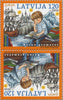 #758a-759a Latvia - 2010 Europa: Children's Books, Tete Beche Pairs (MNH)