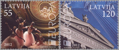 #803-804 Latvia - 2012 Europa: Visit... (MNH)