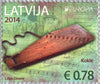 #872-873 Latvia - 2014 Europa: Musical Instruments (MNH)