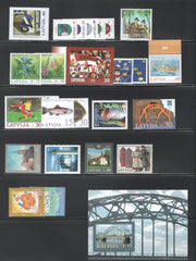 2004 Latvia Year Set (MNH)