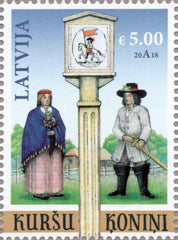 #1001 Latvia - Couronian Kings (MNH)