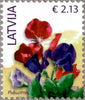 Latvia - 2018 Definitives: Flowers, Set of 2 (MNH)
