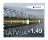 #991-992 Latvia - 2018 Europa: Bridges, Set of 2 (MNH)