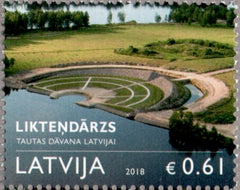 #993 Latvia - Amphitheater, Garden of Destiny (MNH)