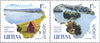 #691-692 Lithuania - 2001 Europa: Water (MNH)