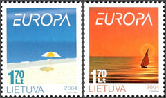 #766-767 Lithuania - 2004 Europa: Holidays (MNH)