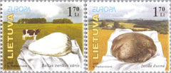 #790-791 Lithuania - 2005 Europa: Gastronomy (MNH)