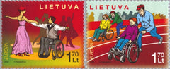 #811-812 Lithuania - 2006 Europa: Integration (MNH)