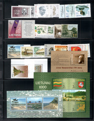 2001 Lithuania Year Set (MNH)