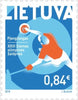 #1121-1122 Lithuania - 2018 Winter Olympic Games, PyeongChang (MNH)