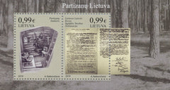 Lithuania - #1146 - Lithuanian Partisans S/S (MNH)
