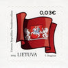 Lithuania - #1140-1142 - State Symbols: Flags, Set of 3 (MNH)