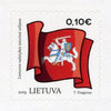 Lithuania - #1140-1142 - State Symbols: Flags, Set of 3 (MNH)
