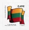 Lithuania - #1140-1142 - State Symbols: Flags, Set of 3 (MNH)