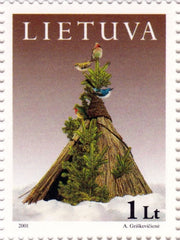 #707-708 Lithuania - Christmas and New Year (MNH)