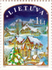 #754-755 Lithuania - Christmas and New Year's Day (MNH)