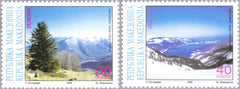 #158-159 Macedonia - 1999 Europa: Nature Reserves and Parks (MNH)
