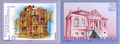 #267-268 Macedonia - Buildings, Set of 2 (MNH)