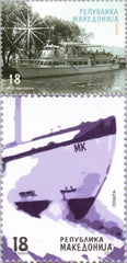 #482-483 Macedonia - Boats, Set of 2 (MNH)