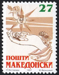 #105 Macedonia - Week of the Child (MNH)