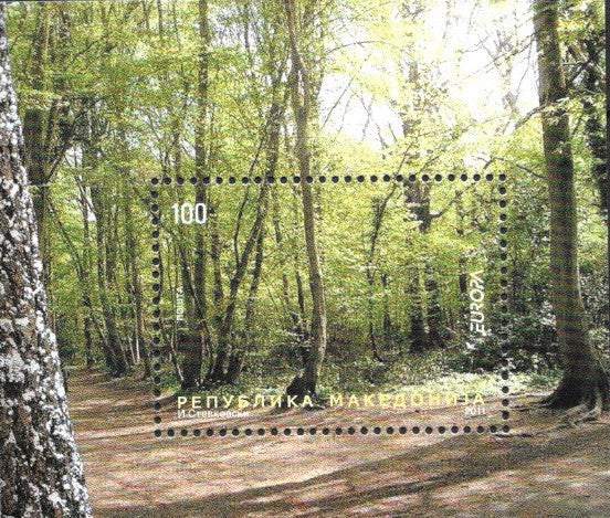 #566 Macedonia - 2011 Europa: Intl. Year of Forests S/S (MNH)