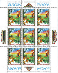#97 Macedonia - 1997 Europa: Stories and Legends M/S (MNH)