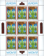 #98 Macedonia - 1997 Europa: Stories and Legends M/S (MNH)