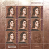 Moldova - 2020 Personalities That Changed The World, 4 M/S (MNH)