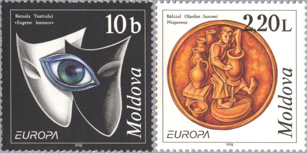 #275-276 Moldova - 1998 Europa: Festivals and National Celebrations (MNH)
