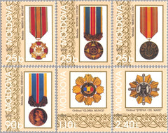 #311-316 Moldova - Medals (MNH)