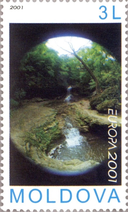 #376 Moldova - 2001 Europa: Water (MNH)