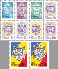 #82-91 Moldova - National Arms (MNH)