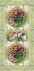 #923 Moldova - 2016 International Year of the Pulses M/S (MNH)