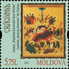 #966-967 Moldova - 2017 Christmas, 2 M/S (MNH)