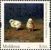 #955-958 Moldova - Paintings Depicting Animals, Set of 4 (MNH)