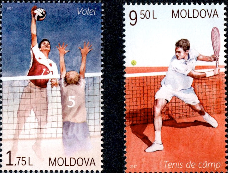 #953-954 Moldova - Sports, Set of 2 (MNH)