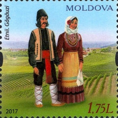 #948 Moldova - Traditional Clothing of Gagauz Men and Women (MNH)