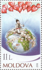 #989 Moldova - Postcrossing (MNH)