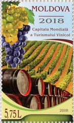 #997 Moldova - Moldova, 2018 World Capital of Wine Tourism (MNH)